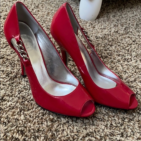 Jessica Simpson Shoes - Red Jessica Simpson Heels